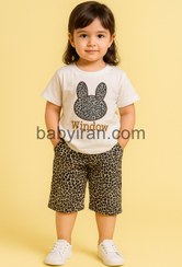 تصویر تیشرت شلوارک دخترانه باگز بانی bunny ست لباس دخترانه مدل میکی خرگوشی