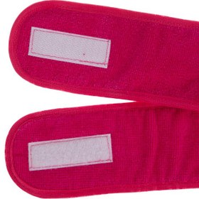 تصویر هدبند چسبی رنگ صورتی 