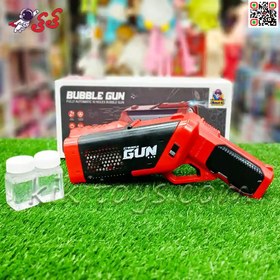 تصویر تفنگ حباب ساز اسباب بازی برقی BUBBLE GUN P065 