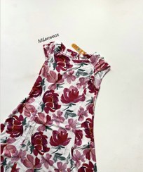 تصویر پیراهن کوتاه گلدار دلبر 