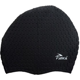 تصویر کلاه شنا سینکا کد 718 - آبی 