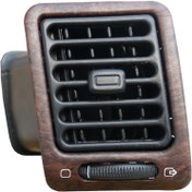 تصویر دریچه هوای داشبورد پژو پارس طرح چوب مات سمت چپ 