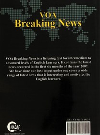 تصویر کتاب VOA Breaking news 