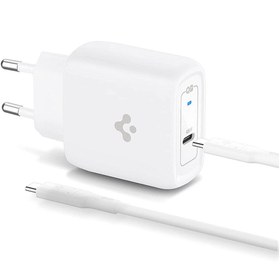 تصویر شارژر دیواری اسپیگن مدل ArcStation Pro 45W Wall Charger همراه با کابل USB-C 