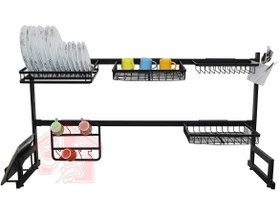 تصویر استند و آبچکان بالای سینک Hamertools رنگ سفید 