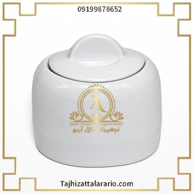 تصویر قندان چینی هتلی زرین سری 49 