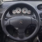 تصویر روکش فرمان دوختی بازودار پژو 206 روکش فرمان دوختی 206
