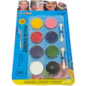 تصویر رنگ گریم 8 رنگ کودک 