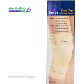 تصویر زانوبند کشکک بسته تینور کد D-06 سایز XXL Tynor Knee Cap Rigid Hinge D-06 size XXL