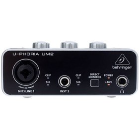 تصویر کارت صدا Behringer U-Phoria UM2 Behringer U-Phoria UM2