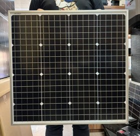 تصویر پنل خورشیدی 70 وات مونوکریستال برند Topray Solar 