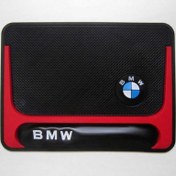 تصویر پد نگهدارنده ژله ای موبایل آرم دار BMW 