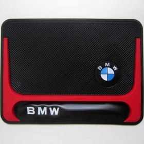 تصویر پد نگهدارنده ژله ای موبایل آرم دار BMW 