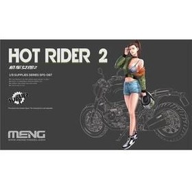 تصویر Meng Sps-087 1/9 Scale Resin Racer Girl 