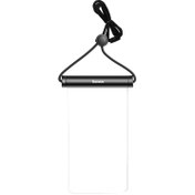 تصویر کیف ضد آب باسئوس مدل ACFSD-E مناسب برای گوشی موبایل تا سایز 7.2 اینچ به هراه بند 