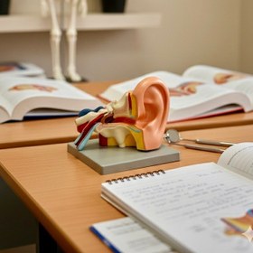 تصویر مولاژ گوش انسان مدل ASM17 