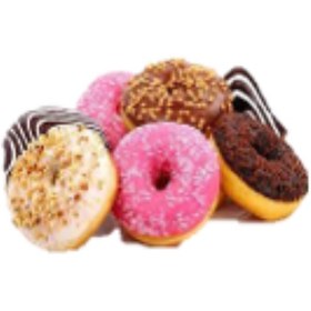 تصویر پیراشکی و دونات 