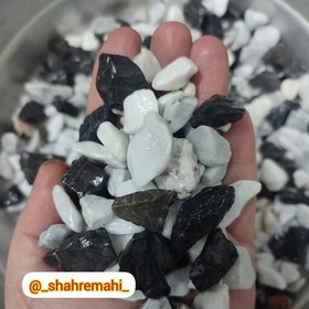 تصویر سنگ تزئینی آکواریوم،بستر کف آکواریوم چند رنگ بسته پنج کیلو گرمی ( وزن تقریبی5 کیلوگرمی) چند رنگ کد 1306 