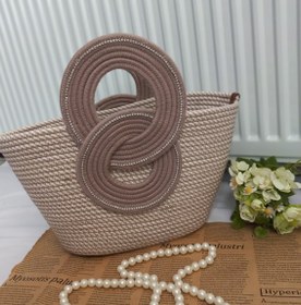 تصویر کیف ساحلی قیطون دوزی 