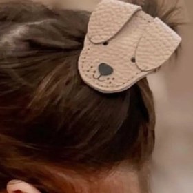 تصویر تل و موگیر بچگانه دریا جنس چرم طبیعی - عسلی / کوالا / تل 