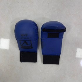 تصویر دستکش کاراته پاکستانی اعلا - آبی 
