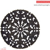 تصویر توری آنتیک تزیینی گرد بزرگ ورقی توری آنتیک تزیینی گرد بزرگ ورقی