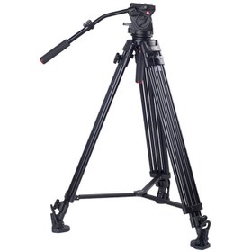 تصویر سه پایه فیلمبرداری کینگجوی Kingjoy VT3500 Pro VideoTripod With VT-3530 Head 