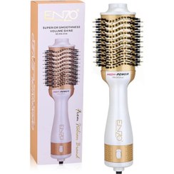 تصویر سشوار برس دار مدل 4134 انزو Enzo 4134 Thermal Styling Brush