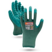 تصویر دستکش سانکس تمام نیتریل سبز N608 