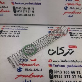 تصویر فنر پیستون گاز کاربرات پالس 180 ، ان اس LS 135 ، NS 150 ال اس ، اپاچی 180 ، 160 ، 150 و باکسر ( بوکسر ) 150 و اونجر 200 و 220 و تریل روان 