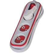 تصویر سه راهی برق دینا مدل D3000 با کابل ۲.۸ متری بدون ارت 