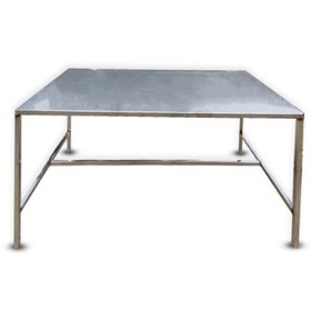 تصویر میز کار تمام استیل 