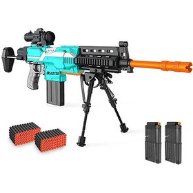 تصویر تفنگ اسباب بازی شارژی مدل MK14 مناسب خردسال و کودک 