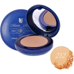 تصویر پنکیک مارین رز شماره 212 compact powder marinrose