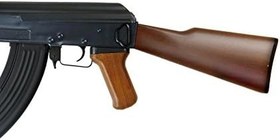 تصویر تفنگ اسباب بازی کلاش مدل AK47 با گلنگدن متحرک 