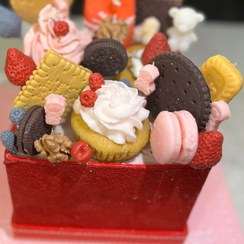 تصویر باکس شمع خوراکی 