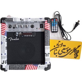 تصویر آمپلی فایر گیتار الکتریک مدل فندر TG-10 fender-guitar-amplifier usb 