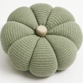 تصویر کوسن کدویی 28 سانتی سبز 