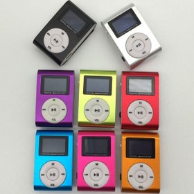 تصویر mp3 player دیجیتال دارای صفحه نمایش پک نایلونی بدون هندزفری 