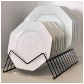 تصویر استند بشقاب طرح M M-shaped plate stand