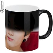 تصویر ماگ(قاشق و جعبه رایگان) حرارتی آبنبات رنگی بی تی اس - جانگکوک کد MKSA0496 (قاشق و جعبه رایگان)