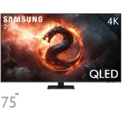 تصویر تلویزیون سامسونگ Q70D سایز ۷۵ اینچ کیفیت تصویر Ultra HD 4K نوع صفحه QLED 