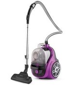 تصویر جاروبرقی بدون کیسه دامنه پودر الکترونیکی شفاف پاک کننده بنفش فناوری سیکلون فیلتر HEPA 11 فکر Fakir 