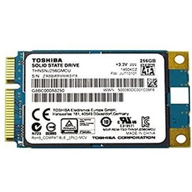 تصویر حافظه mSATA توشیبا مدل THNSNJ128GMCU ظرفیت 128 گیگابایت TOSHIBA HG6 SSD 128GB mSATA SSD Drive SSD Module THNSNJ128GMCU