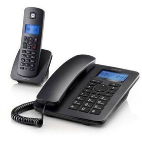 تصویر گوشی تلفن بی سیم موتورولا مدل C4201 Motorola C4201 Corded & Cordless Phone