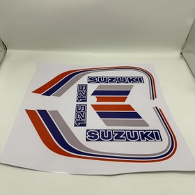 تصویر برچسب باک سوزوکی TS125 