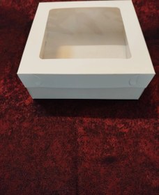 تصویر جعبه به درب طلقدار ۲۴/۵ در ۲۴/۵ با ارتفاع ۱۰ 