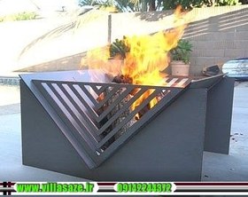 تصویر آتشدان ویلایی کد 174 