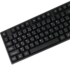 تصویر کیبورد وریتی مدل V-KB6122 با سیم 