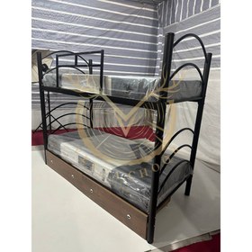 تصویر تخت خواب دو طبقه مدل 